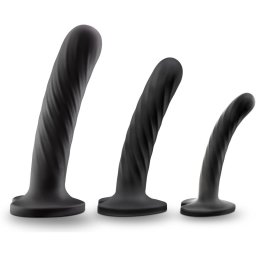 Blush Temptasia Twist Kit Set of Three комплект анални разширители black