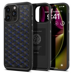 Гръб Spigen за iPhone 15 Pro Max, Cryo Armor, Син