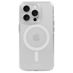 Гръб Holdit за iPhone 15 Pro Max, MagSafe Case, Бял