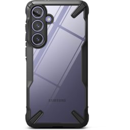 Силиконов калъф кейс Ringke FUSION X, За Samsung Galaxy S24 Black, Черен