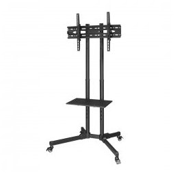 TV Stand Trolley 32"-75" 40kg Black