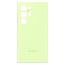 Оригинален гръб Samsung Silicone Cover за Galaxy S24 Ultra - Lime, EF-PS928TGE