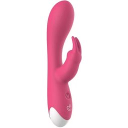EasyToys Rabbit Play вибратор със стимулиране на клитора 18 см