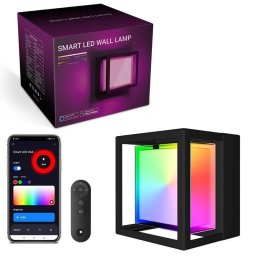 WiFi Външна Димируема Лампа за Стена и Таван с Дистанционно RGBCW LED DreamColor 13W