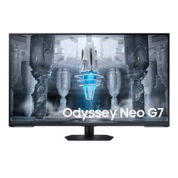 Samsung LS43CG700, 43" Odyssey Neo G7 GAMING, VA, 144Hz, Smart, 3840 x 2160, 400 cd/m2, Display Port , HDMI, USB Hub, Black/White