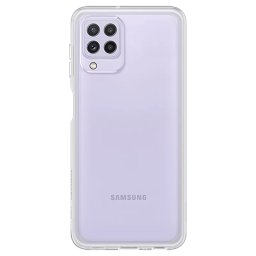 Оригинален гръб Samsung Soft Clear Cover for Galaxy A22 4G - Прозрачен, EF-QA225TTE