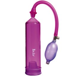 Пенис помпа "TOY JOY ROCK HARD PURPLE" 20 см.