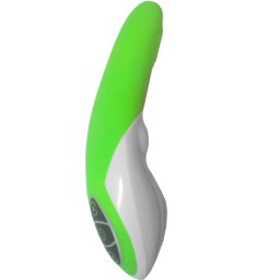 Луксозен вибратор и стимулатор "ENI GREEN" 7.5 см