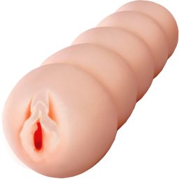Джобна силиконова вагина "REAL STUFF PUSSY" 10 см. Кибер Кожа