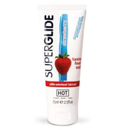 Ядящ се ароматизиран лубрикант "SUPERGLIDE" ар. Ягода