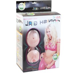 Кукла "FINNISH GIRL" 3D Вибрираща с Кибер Кожа