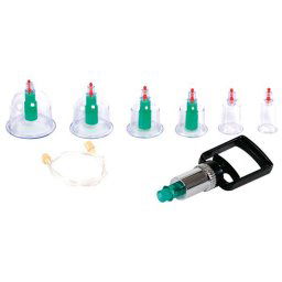 Комплект засмукващи вендузи "CUPPING"