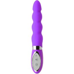Вибратор мед.силикон "WILD PEARLS PURPLE" 16 см.