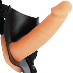 Пенис колан Кибер Кожа "MAGIC FLESH" 17 см
