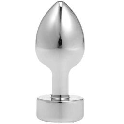 Алуминиево дилдо Butt Plug "SENSUAL SILVER" 7 см.