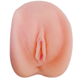Вагина и анус Кибер Кожа с вибрации "X FUN THE WHORE" 16 см.
