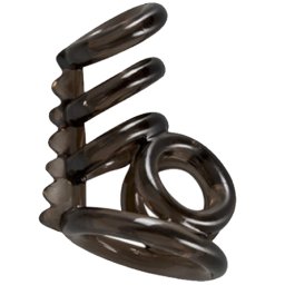 Пенис система с пристегач "BAD KITTY COCKRING"