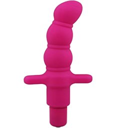 Анален вибратор за G-точка "FRISKY FLEX PINK" 10 см.