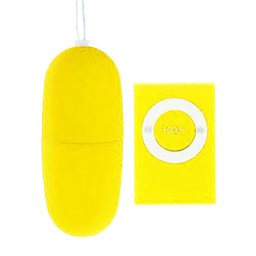 Безжично вибро яйце "ENJOYS YELLOW" 7 см.