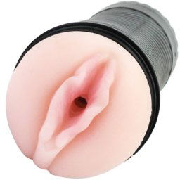 Вибро мастурбатор Кибер Кожа "PINK PUSSY" 23 см.