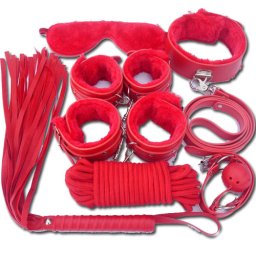 BDSM Комплект "RED SENSUAL" 7 части