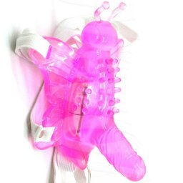 Вибро стимулатор "DA MEI DIE PINK" 13 см.