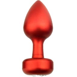 Алуминиево дилдо Butt Plug "SENSUAL RED" 7 см.