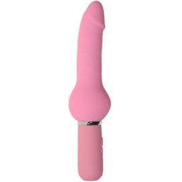 Вибратор мед.силикон "FANTA BLISS PINK" 20 см.