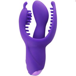 мф Вибратор и стимулатор за G-точка "RAMPANT BUNNY LAVENDER" 16 см.