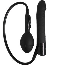 Вибратор медицински силикон с помпа "MAGICAL BOY" 19 см.