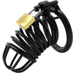 Клетка за пенис "BLACK ZING" 10 см