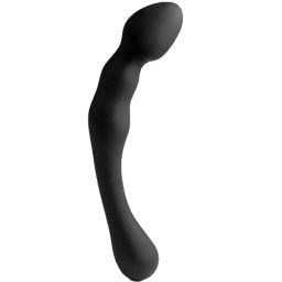 Двойна отливка Медицински силикон "BLACK FLIRT" 20 см.