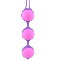 Анално вагинални топета Медицински силикон "BI BALLS COLOR" 3 бр.