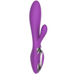 мф Вибратор Медицински силикон "ELYS CONCAVE RABBIT PURPLE" 19 см.
