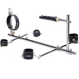 BDSM Рамка Система за ограничаване с дилдо "X FUN ULTIMATE" Стоманена