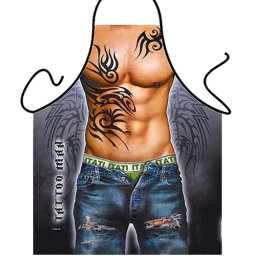 Готварска престилка с еротични мотиви "ITATI TATOO BOY"