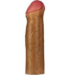 Пенис удължител и удебелител Кибер Кожа "NATURE EXTENDER" 17 см.