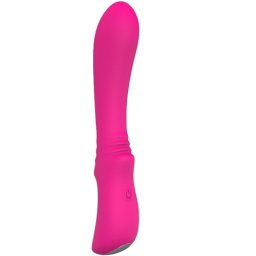 Луксозен вибратор за G-точка "ELYS CONVEX PINK" 18 см. - 9 функции