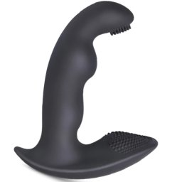 Вибратор за G-точка за постоянно носене "CASSIOPEIA BLACK" 10 см