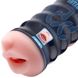 Мастурбатор Кибер Кожа "PRETTY LOVE VACUUM MOUTH" 18 см - Уста