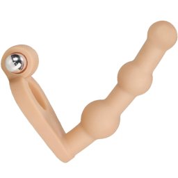 Анална приставка за пенис с вибрации "LOVETOY FUSD" 15 см