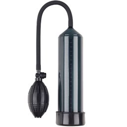 Пенис помпа "TROTLE BLACK" 19 см.