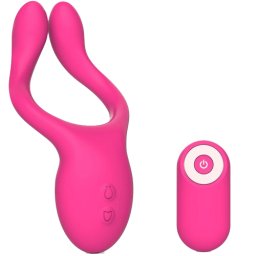 Луксозен масажор и стимулатор "INTENSE VIBE PINK" Унисекс и Wireless