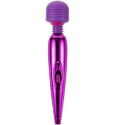 Вибро масажор и стимулатор "PERSIAN PURPLE" 19 см