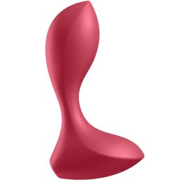 Анален вибратор Медицински силикон "BACKDOOR LOVER RED" 11 см