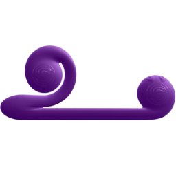 Луксозен вибратор и стимулатор "SNAIL VIBE PURPLE"