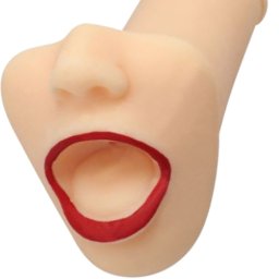 Мастурбатор Кибер Кожа Уста "SEXY MOUTH" 14 см