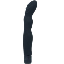 Вибратор за G-точка Медицински силикон "TIMELESS BLACK G-SPOT" 17 см