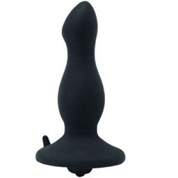 Анален вибратор "BULLET PLUG BLACK" 10 см