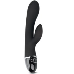 мф Вибратор Медицински силикон "O-SENSUAL DUO CLIMAX BLACK" 20 см